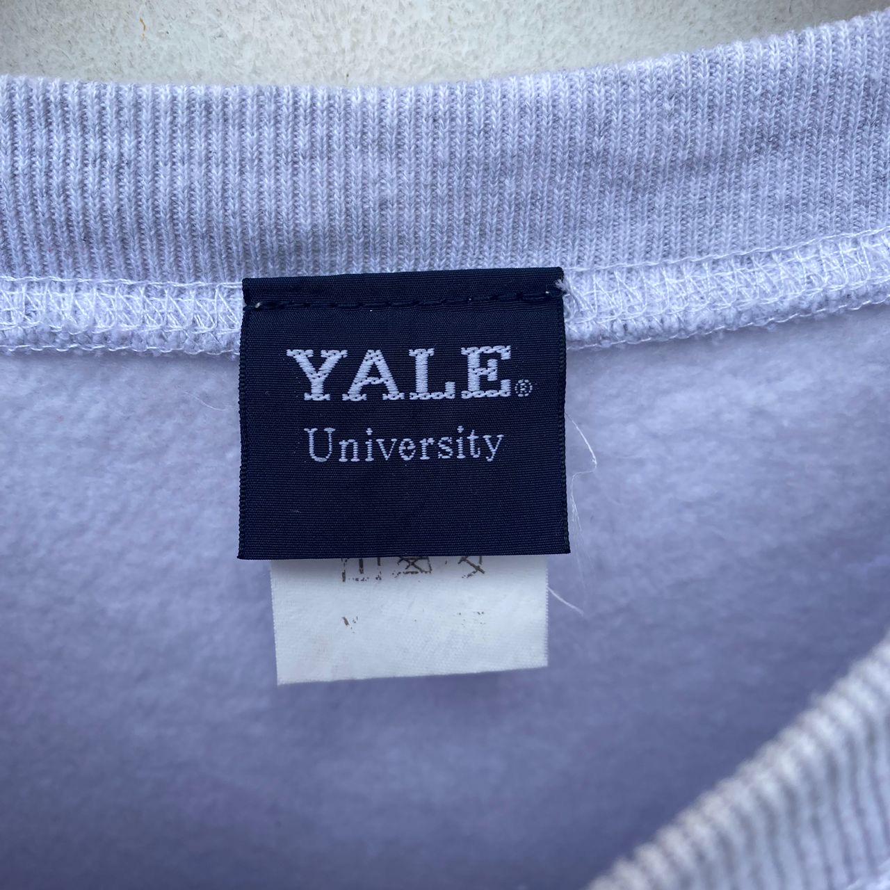 Vintage YALE University Sweatshirt Sweater Pullover Jumper Long 