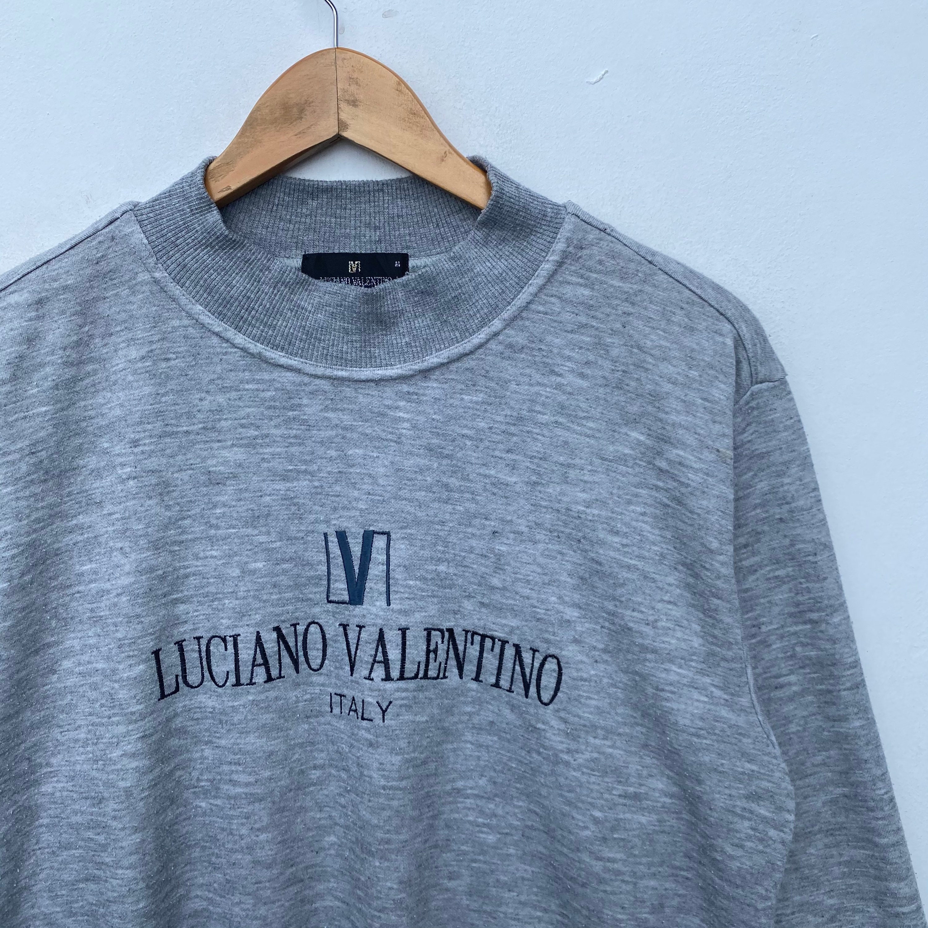 Vintage LUCIANO VALENTINO Sweatshirt Sweater Pullover Jumper