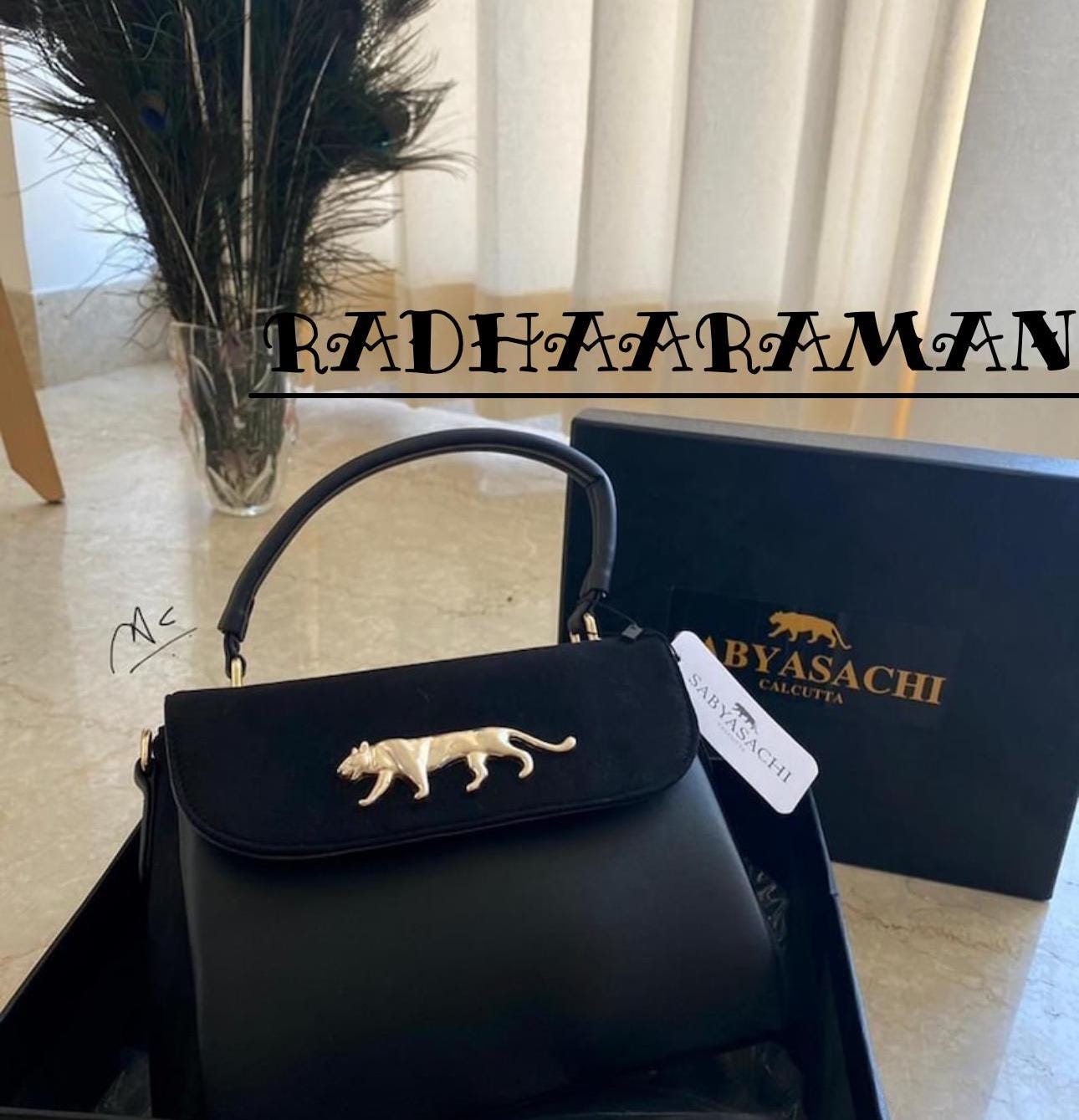 Sabyasachi black clutch sale