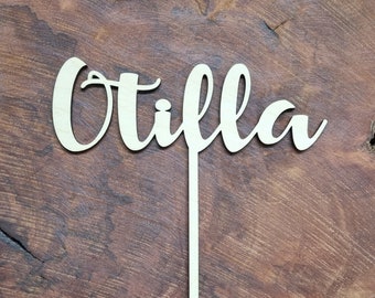 Personalisierte cake Topper,Tortenstecker, Tortendekoration mit  Name