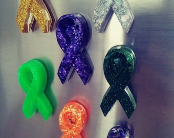 Awareness Ribbon Magnets 3 pack