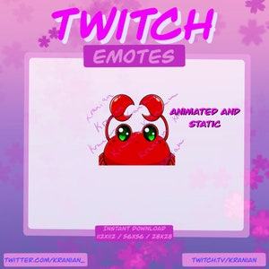 Animowany Rave Taniec Kraba Emotka | Twitch | Discord | Youtube