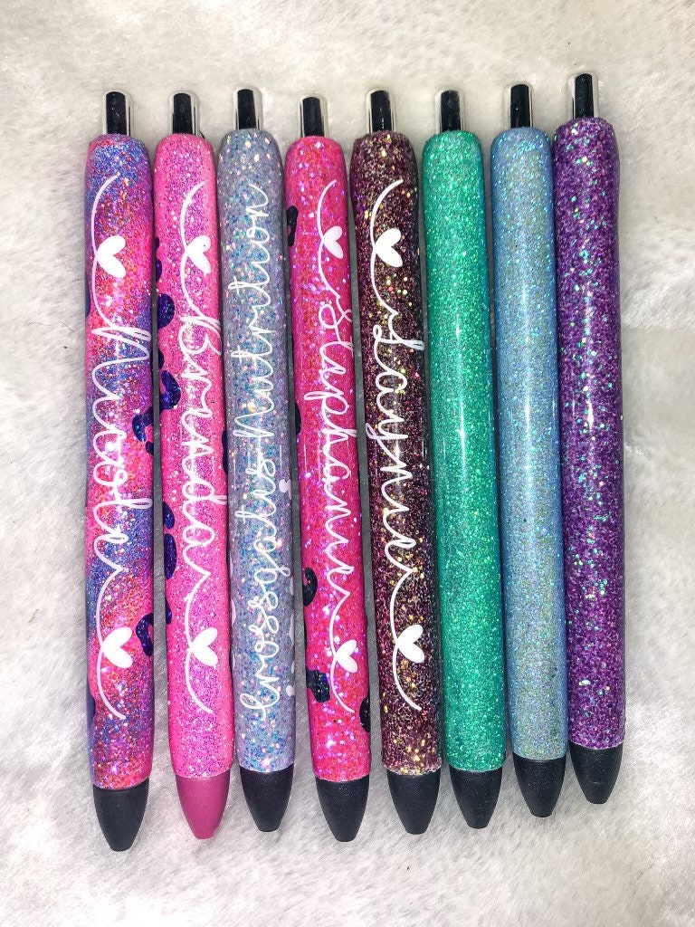 Custom Epoxy Pens Etsy