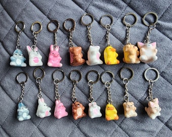 SKZ 8, 40, 80 Piece Resin 3D Flatback Mini Animal Heads, Assorted