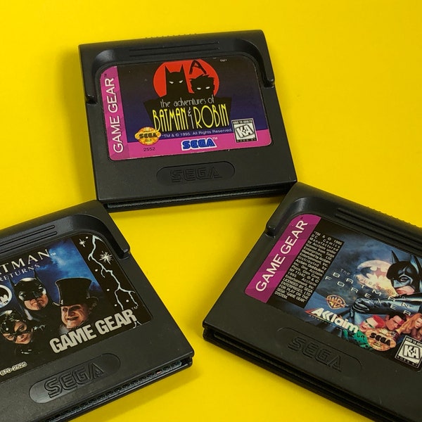 Sega Game Gear Cartridges