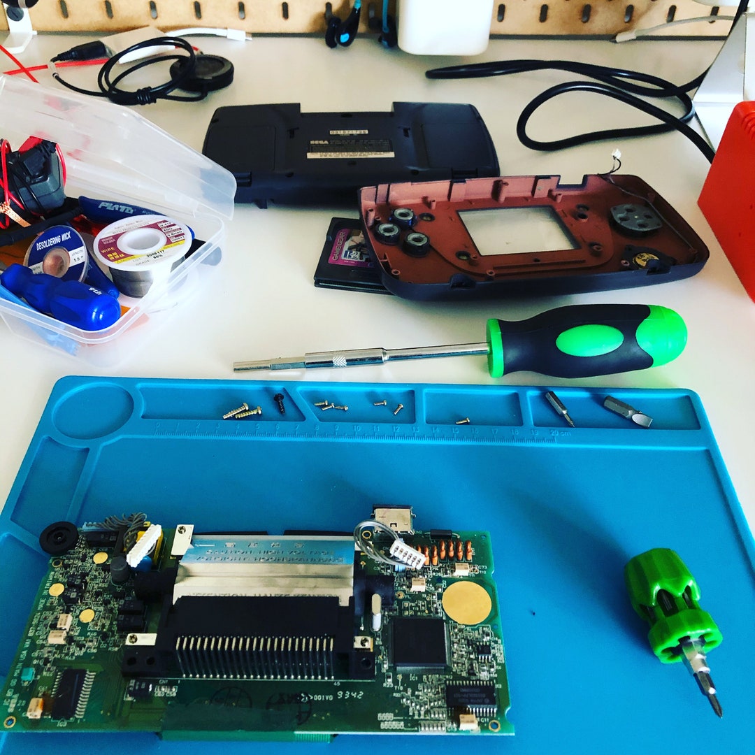 Sega Game Gear Repair Service Etsy