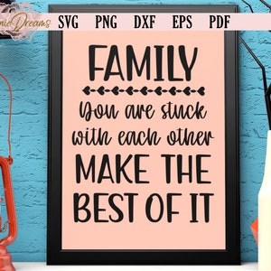 Citação engraçada de família SVG, definição de família PNG, ideias para presentes de família SVG, camisas de família Svg, caneca de família, arquivos Cricut Cut, silhueta Dxf