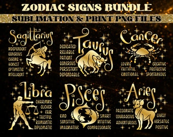 Zodiac Signs Png - Etsy