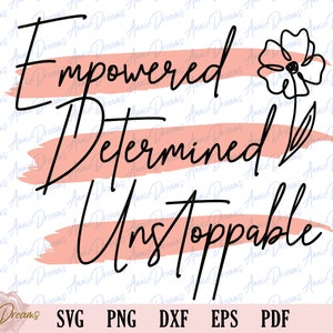 Feministische Svg, Frauen Empowerment Svg, Empowered Women Svg, Woman Power Svg, Girl Boss Svg, Feministische Svg, Plotterdatei für Cricut