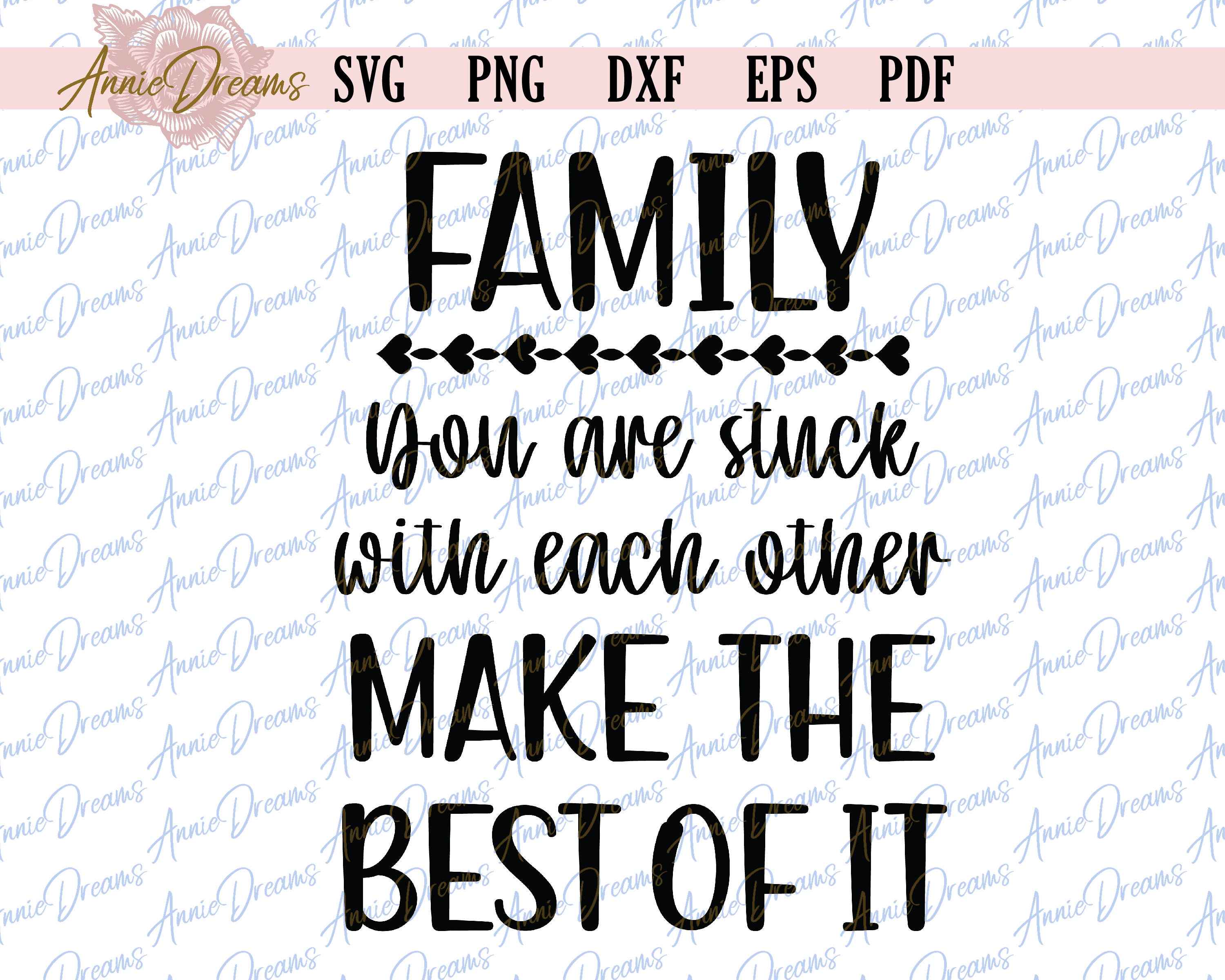 Familien Spruch SVG Familien Definition PNG Familien Etsy