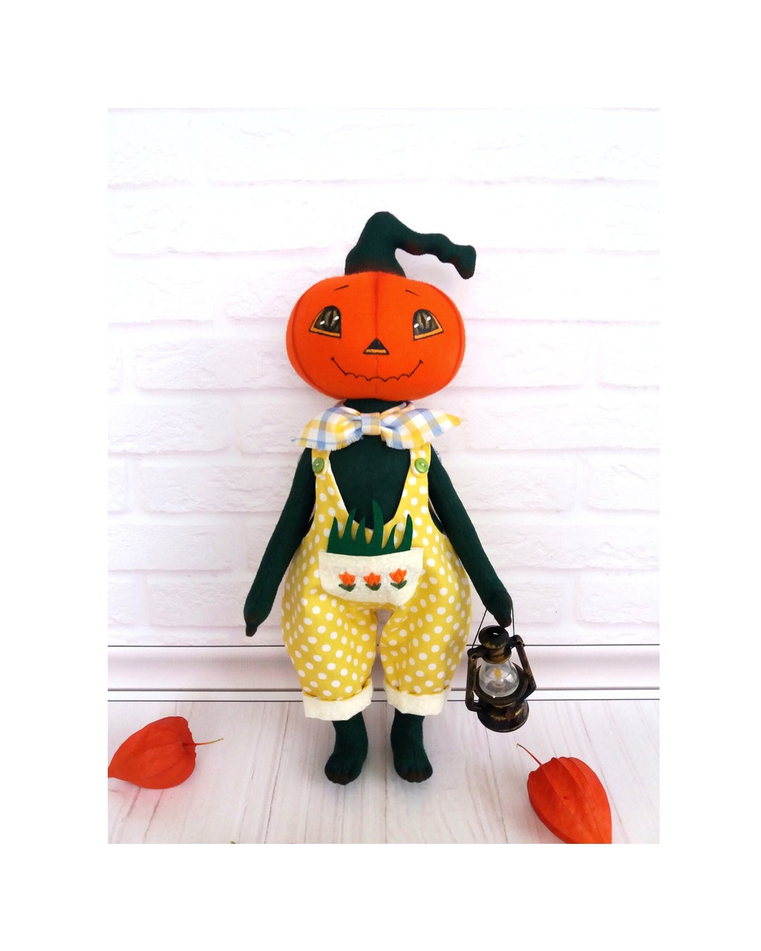 Baby Pumpkin Doll With Lantern Cute Pumpkin Jack Halloween Pumpkin ...