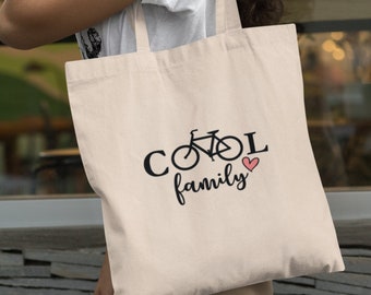 Tote bag "Cool Family"