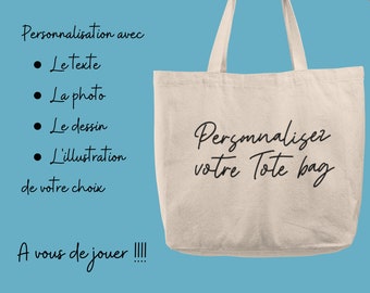 Large Tote Bag to personalize