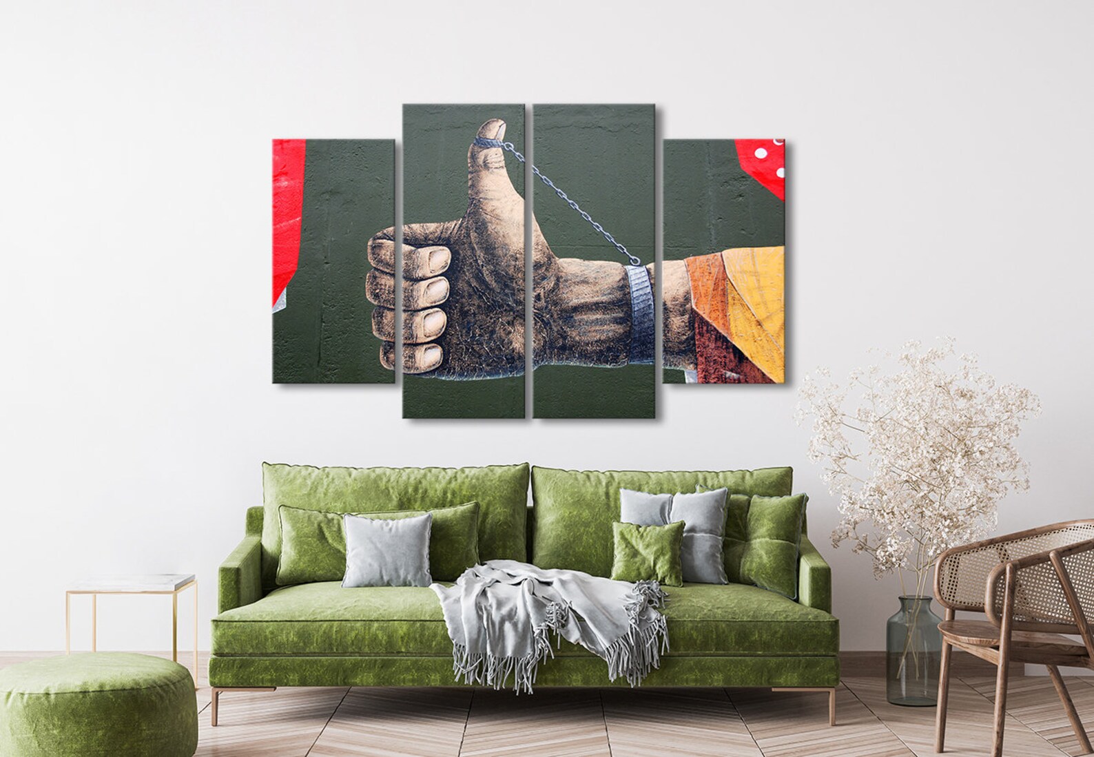 Hand Canvas Painting Wall Prints Art on Canvas Home Decor Etsy