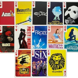 Musical theatre playing cards image 5