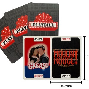 Musical theatre playing cards image 6