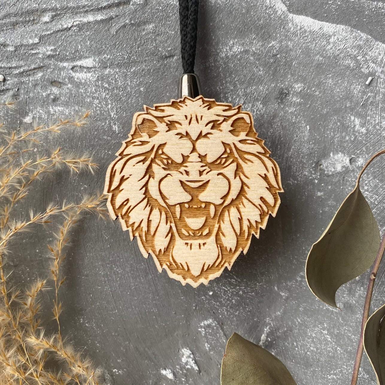 Lion Face Hanging Car Air Freshener Pendant Lion Face Aroma Etsy UK