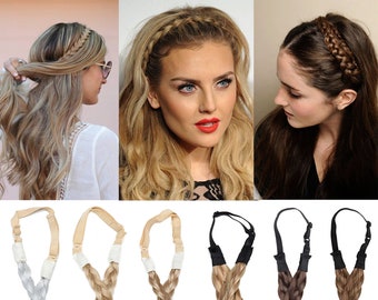 Creative Headband Wig Twisted Headwear Hairband Braided Hair Accessories Trendy Creative Headband Wig Twisted Headwear Hairband Braided Hair Accessories Trendy