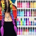 jumbo Braiding  Hair Extensions Kanekalon Box Braids Crochet Hair Long Rainbow Color Synthetic Hair for Women Kids 24 inch 