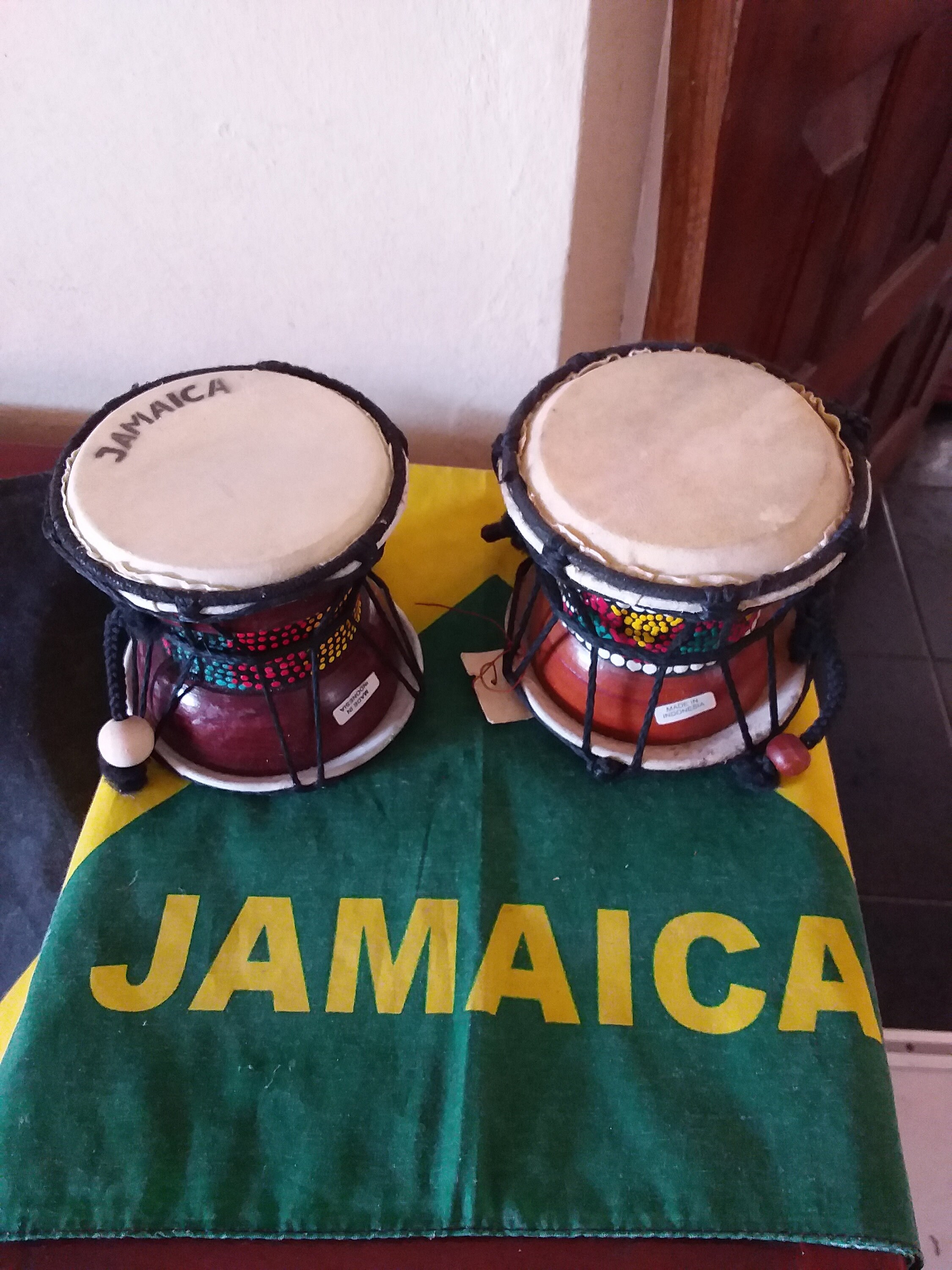 V. R. JAMAICAN COLLECTIONS Tom Tom Drum Size 4 X 4 In. - Etsy Canada