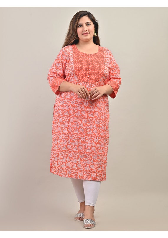 All plus size kurti sales