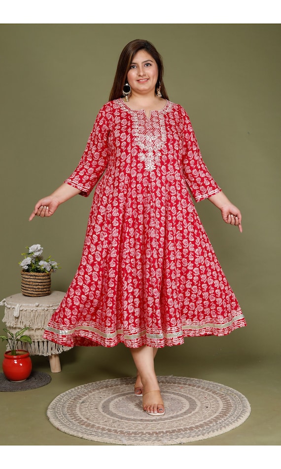 Plus size hotsell ethnic wear
