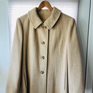60s Voyager West by Youthcraft Mod Cape Coat| Vintage Orange Chic Cape| Bold Retro  Outerwear| Old glamour winter coat main image 1