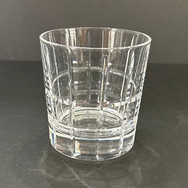 Crystal Old Fashioned Whiskey Glass Elegant and Beautiful