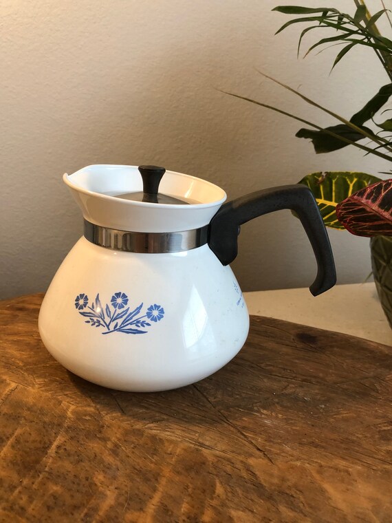Small Coffee or Tea Pot Corning Ware 