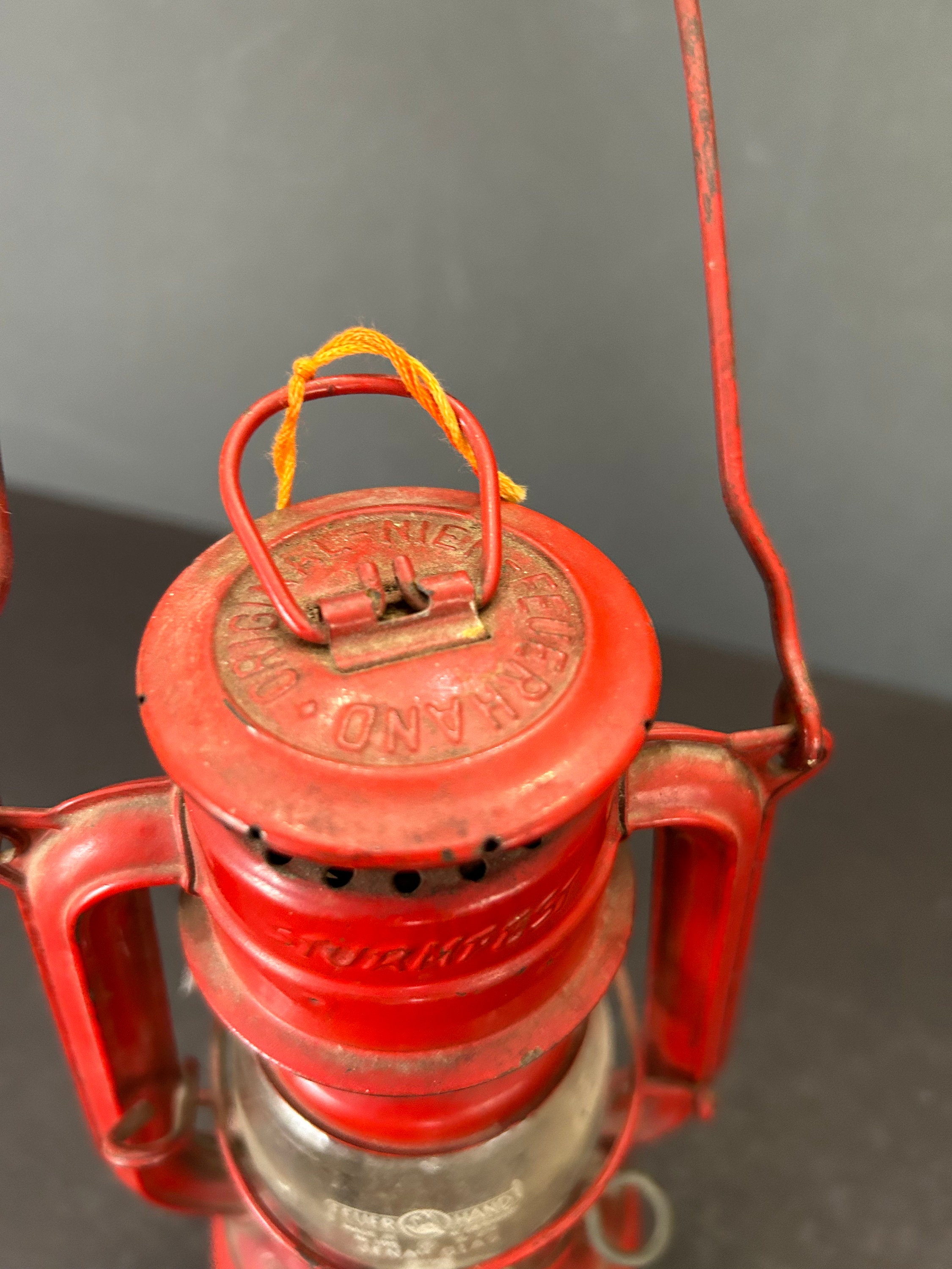 Feuerhand 175 Red Super Baby Hand Oil Lantern Lamp Jena Feuerhand 175 Red Super Baby Hand Oil Lantern Lamp Jena