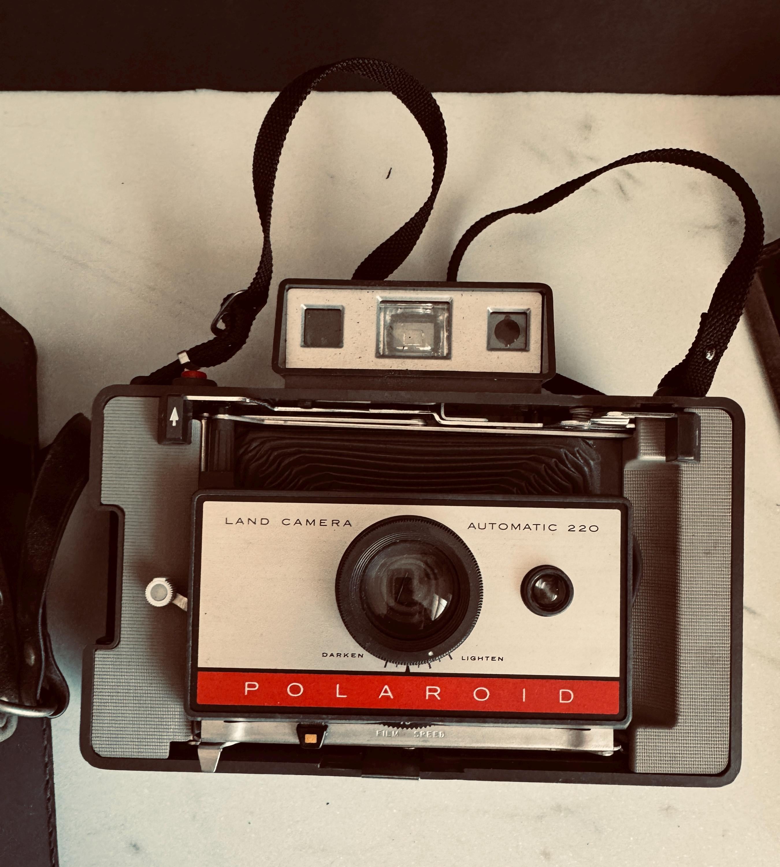 ヴィンテージ ポラロイド 220 ランドカメラセット：レトロ写真