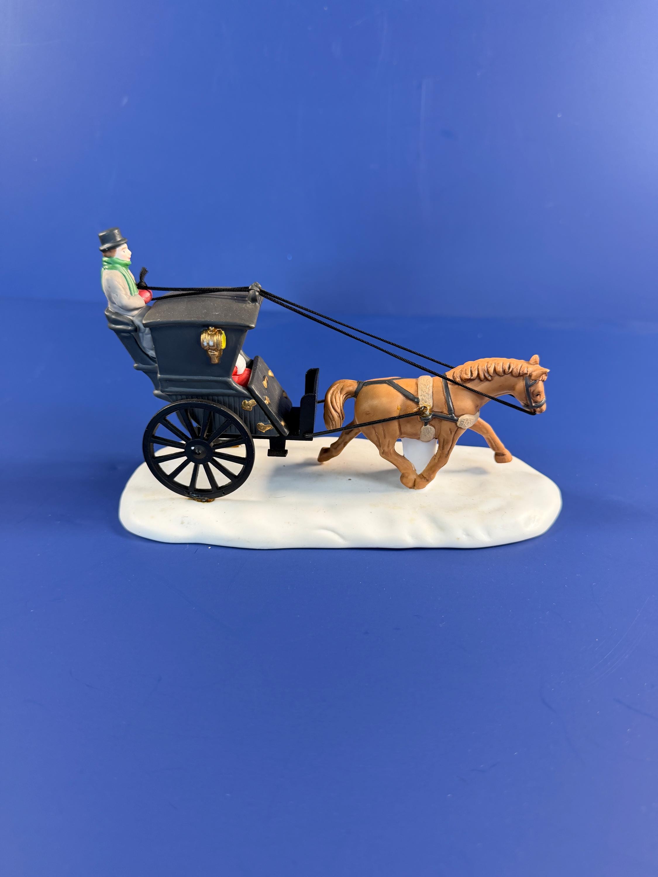Dickens Village Horse and Carriage - Etsy