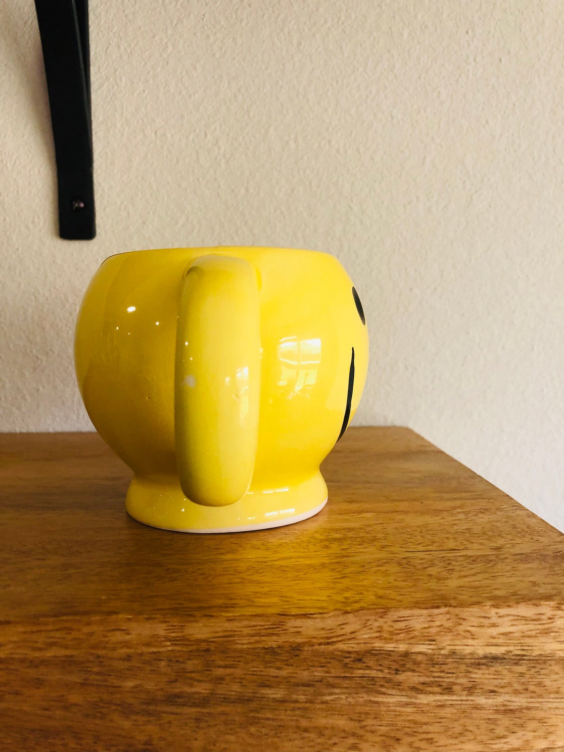 Vintage Yellow Smiley Mug Y2K 90s Vintage Etsy
