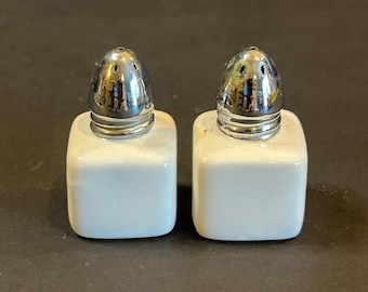 アトミックバルブ ガラス アルミ ソルトペッパーシェーカーセット