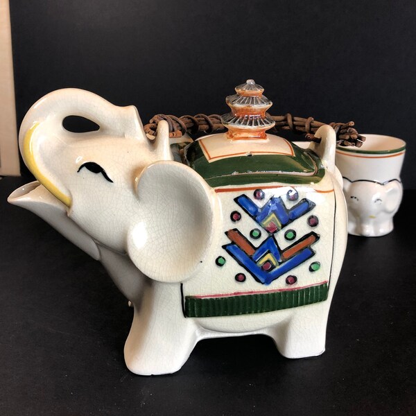 Elephant Teapot Etsy