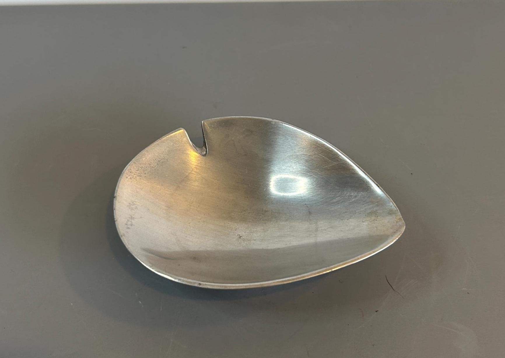 Vintage Authentic and Numbered Nambe Teardrop Bowl #723 Trinket