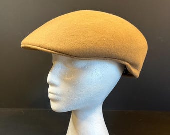 ヴィンテージ ETHOS キャメルウール アイビーキャップ XL – クラシックピーキーブラインダーズハット