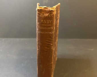 Handy Andy, ancien livre Samuel Lover des années 1890 • Donohue Henneberry littérature irlandaise classique édition vintage