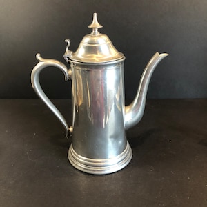 Sheffield English Pewter Coffee Carafe