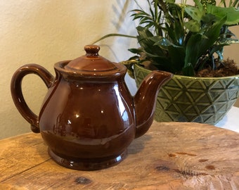 Ceramic Teapot, Cottage Core Decor, Kitchen Decor Cabin Use Coastal Grandmother