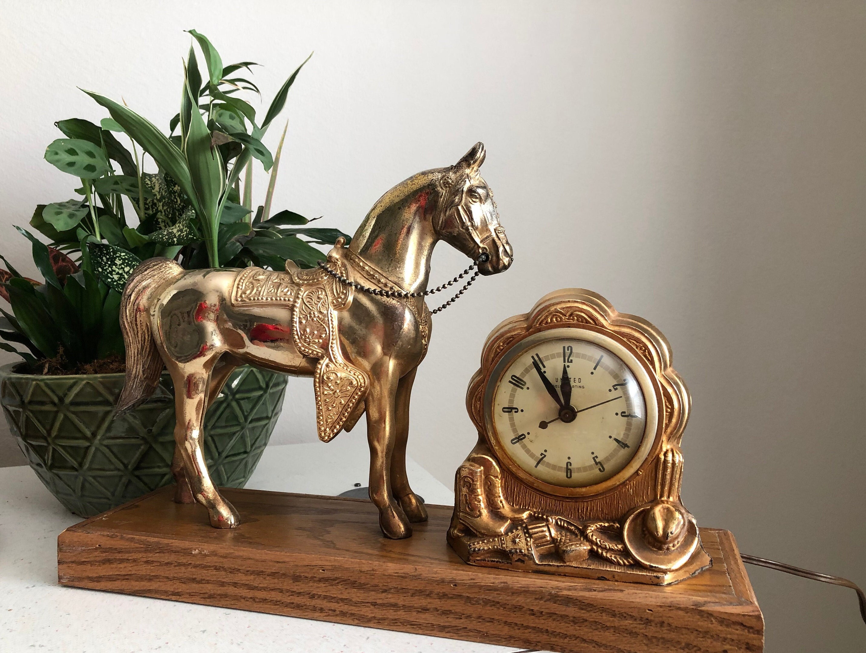 Horse Alarm Clock - Animal Alarm - Led - With Light - Glow In The