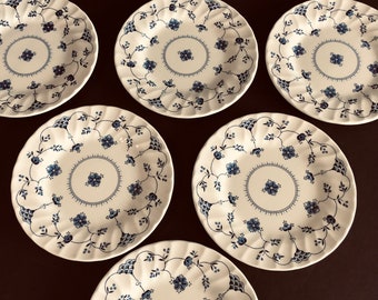 Ensemble de 6 assiettes Finlandia Churchill, collection Georgian 6 3/4 po., assiettes à salade