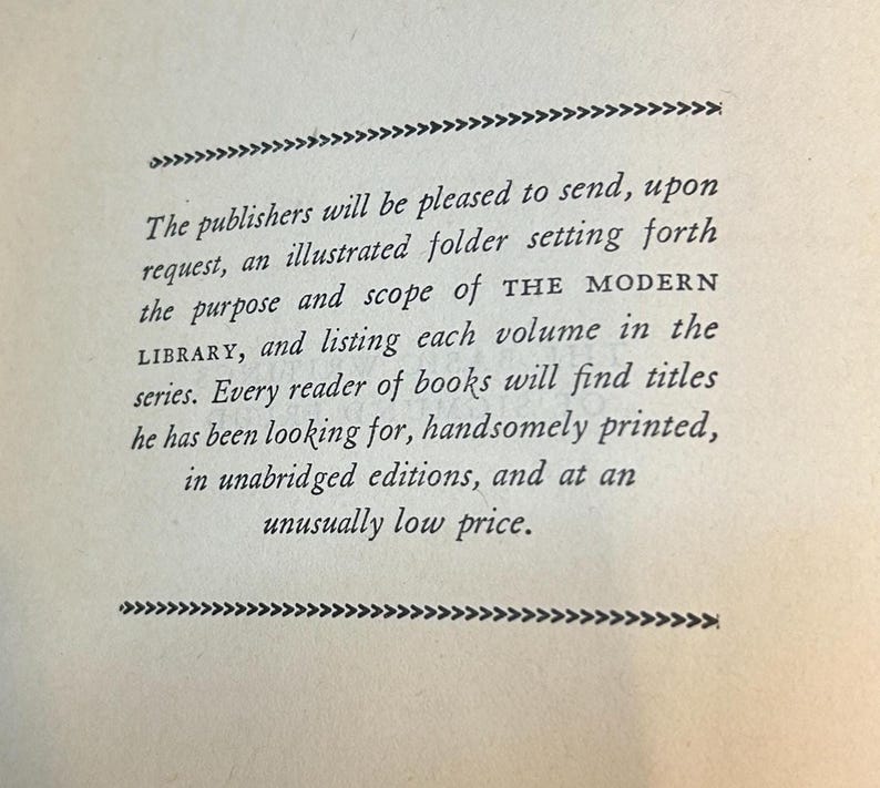 The Basic Writings Of Sigmund Freud Modern Library Relié Années 50 image 7