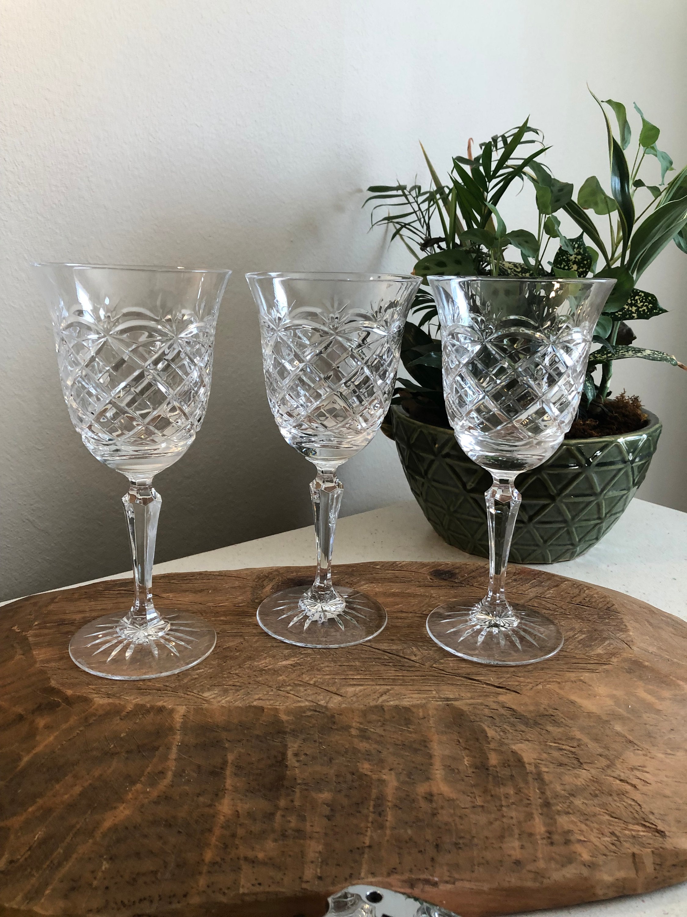 Heavy Wine Glasses 