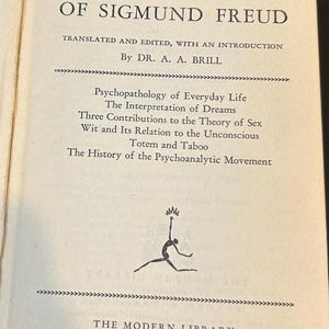 The Basic Writings Of Sigmund Freud Modern Library Relié Années 50 image 8