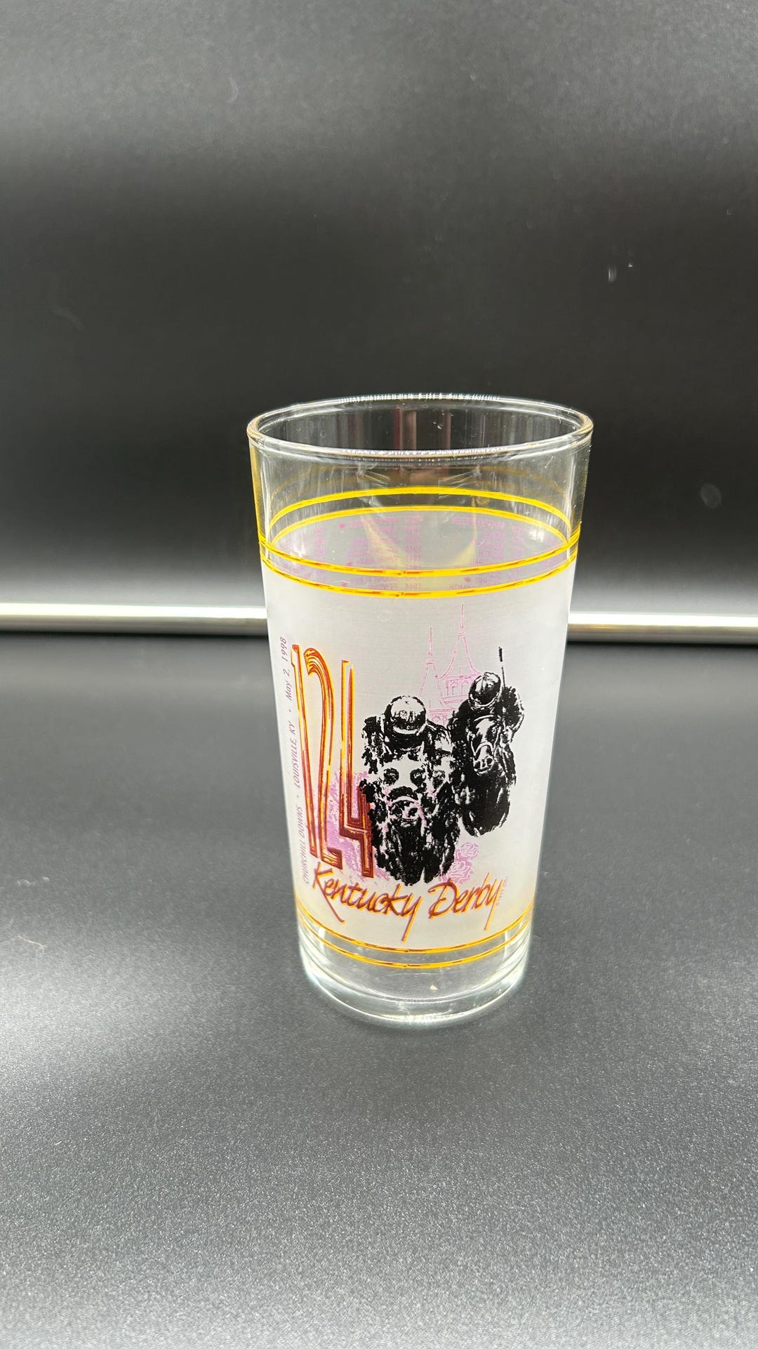 1998年ケンタッキーダービー 124 公式アラマークハイボールグラス