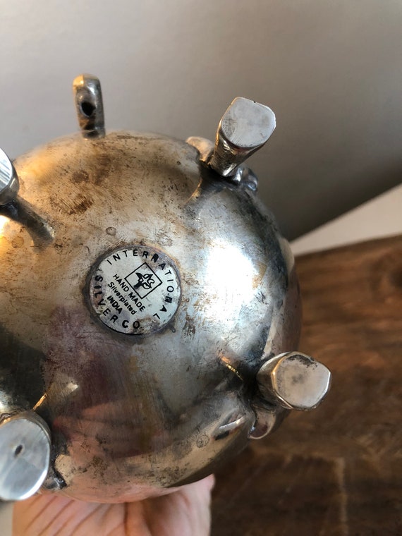 Corbell Silver Company ビンテージ バターディッシュ Corbell Silver