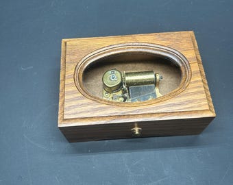 Vintage Thorens Oak Music Box as Time Goes By - Etsy