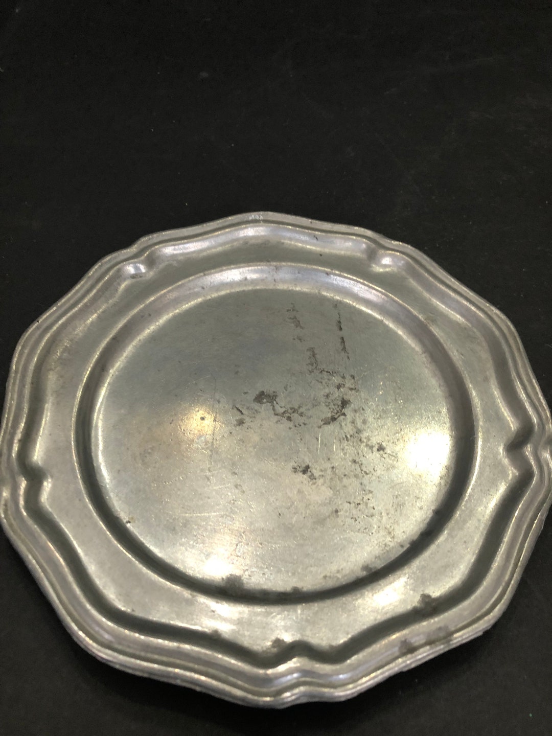 Crown Castle Limited Pewter Plate - Etsy