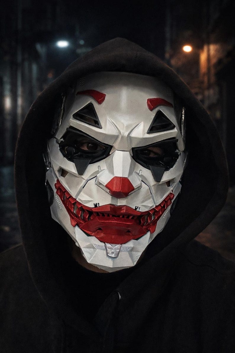 cyberpunk joker mask image 2